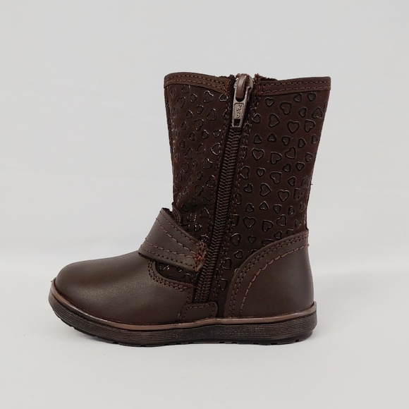 Andrea Toddler Brown Boot - Picture 4 of 7
